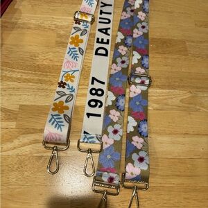 Floral Guitar Bag Straps